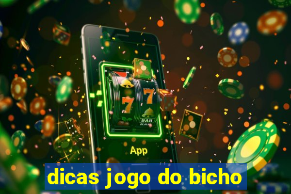 dicas jogo do bicho