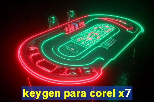 keygen para corel x7