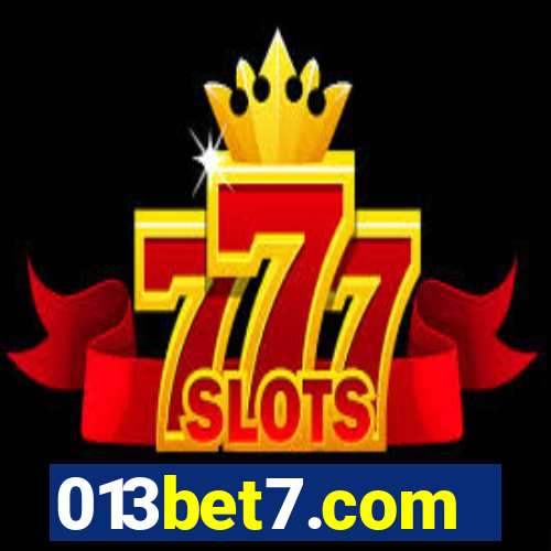 013bet7.com