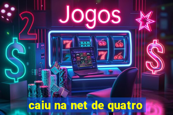 caiu na net de quatro