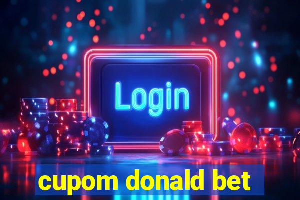 cupom donald bet