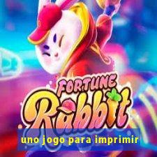 uno jogo para imprimir