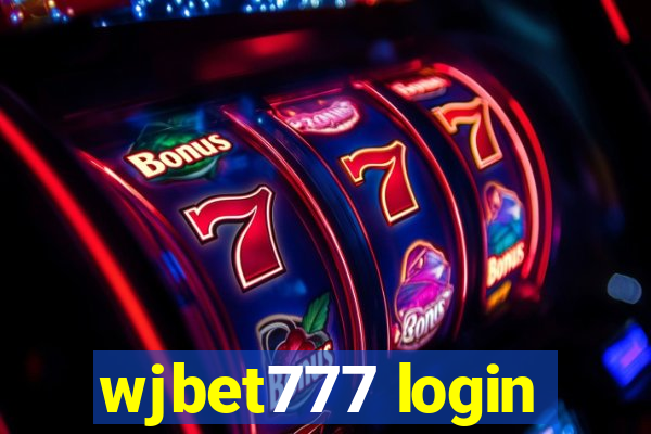 wjbet777 login