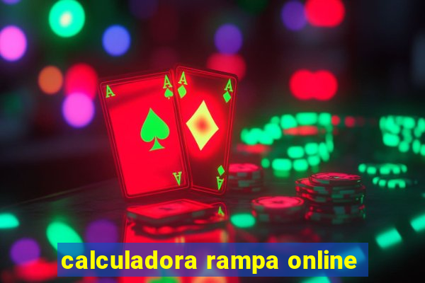 calculadora rampa online