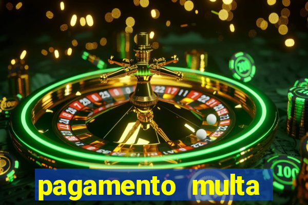 pagamento multa detran mg