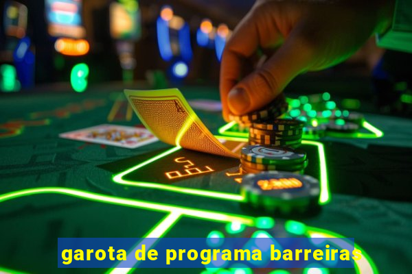 garota de programa barreiras